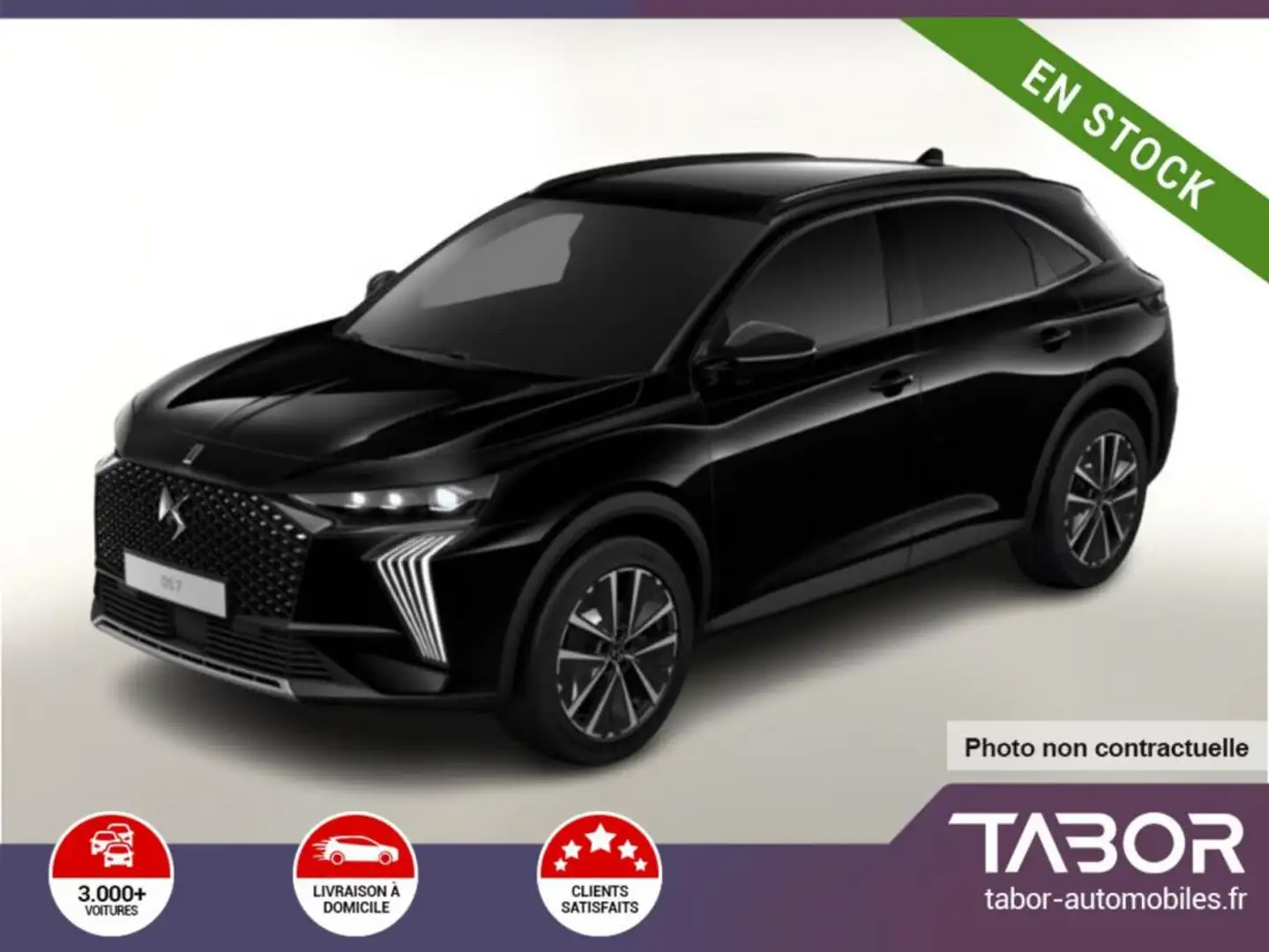 DS Automobiles DS 7 130 EAT8 Pallas LED pano GSP keyl cam pdc Noir - 1