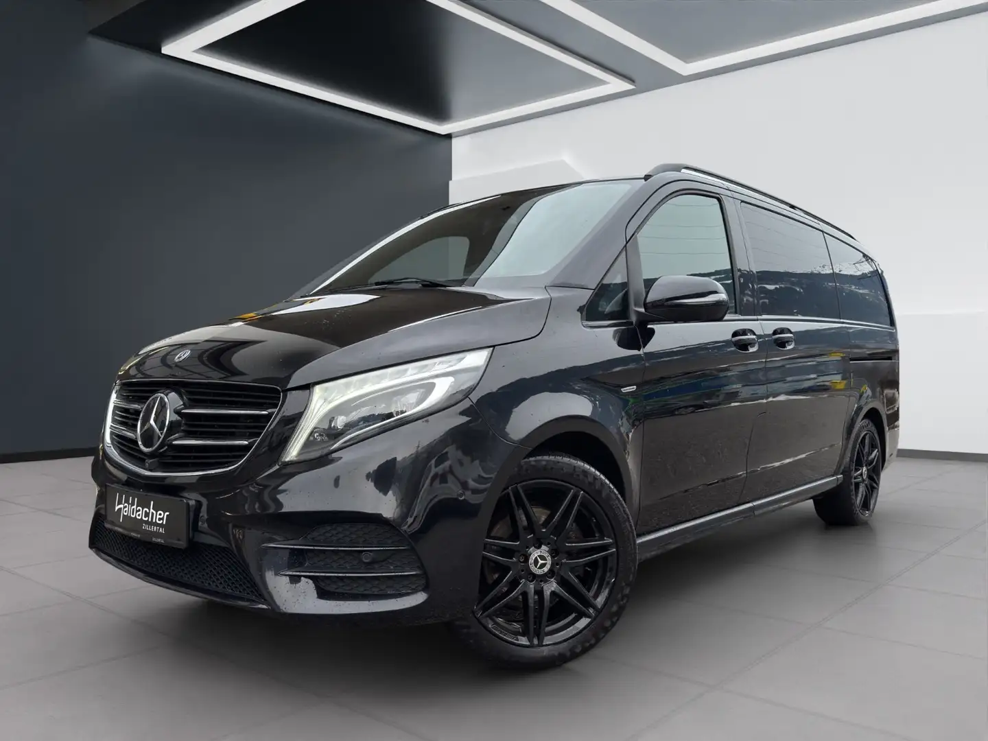 Mercedes-Benz V 250 d 4MATIC AVANTGARDE Lang AUT RKam AMG LED Schwarz - 2