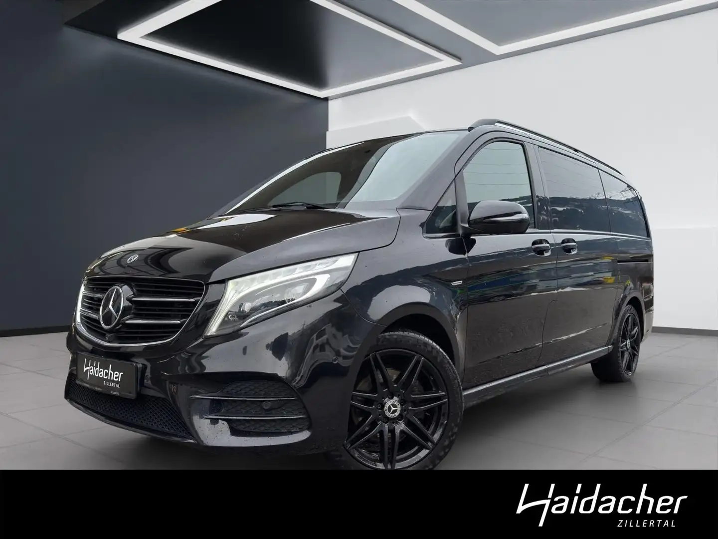 Mercedes-Benz V 250 d 4MATIC AVANTGARDE Lang AUT RKam AMG LED Schwarz - 1