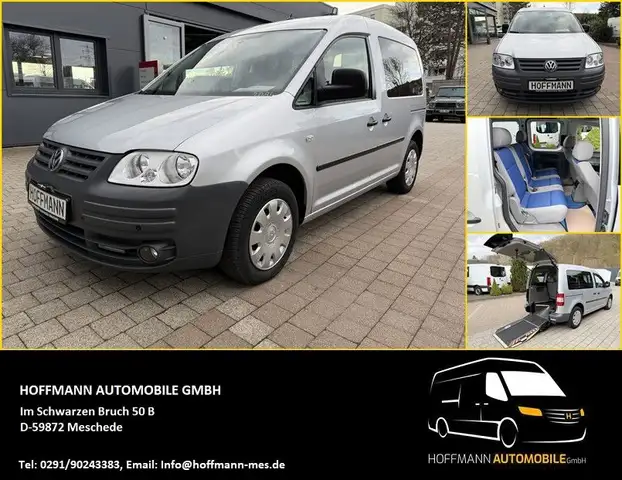 Volkswagen Caddy 1,9 TDI DSG Rollstuhl RAMPE Behindertenge