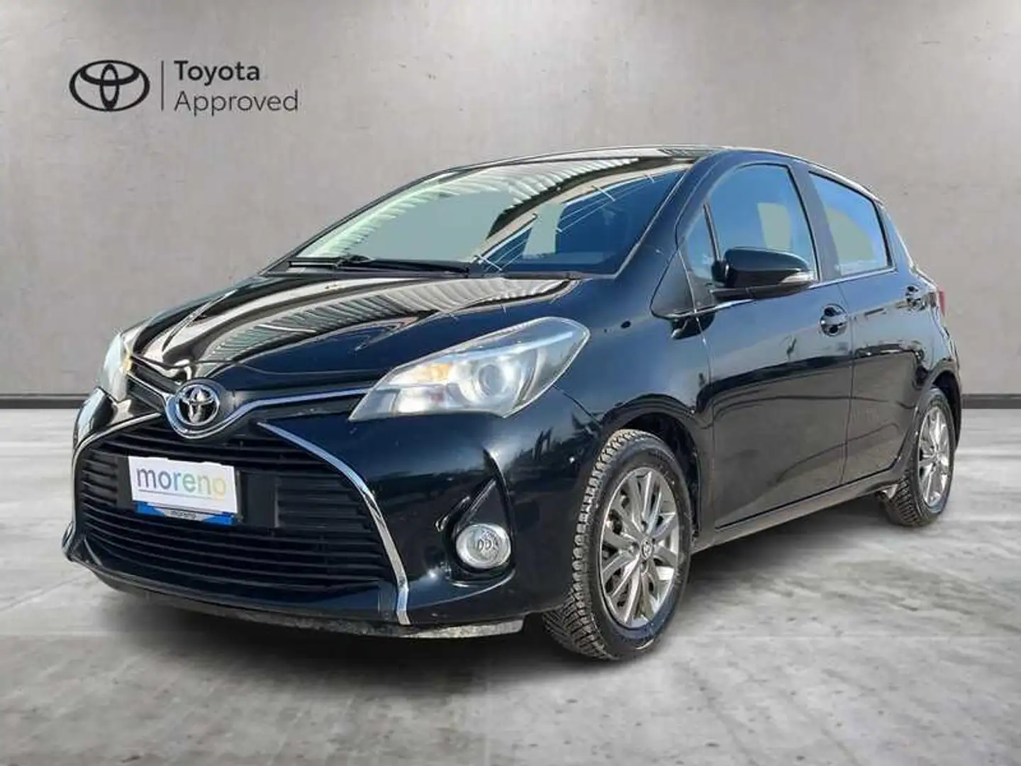 Toyota Yaris 1.4 d-4d Active 5p Schwarz - 1