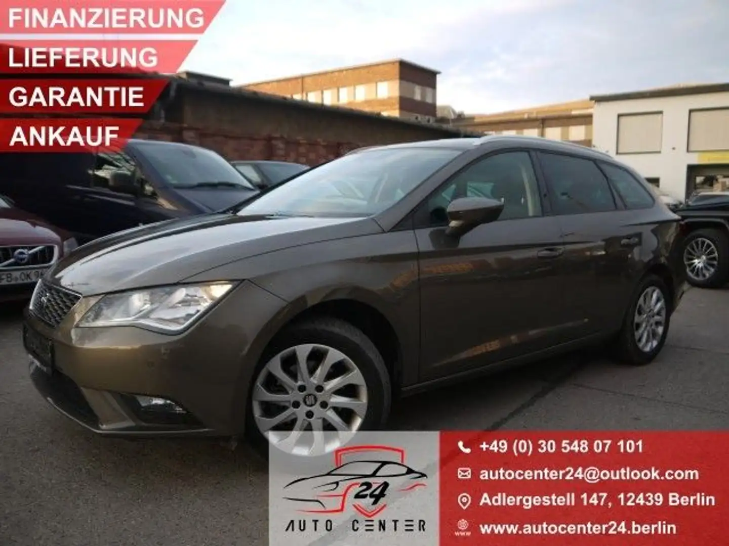 SEAT Leon 1.2 ST Style/Automatik/Navi Braun - 1