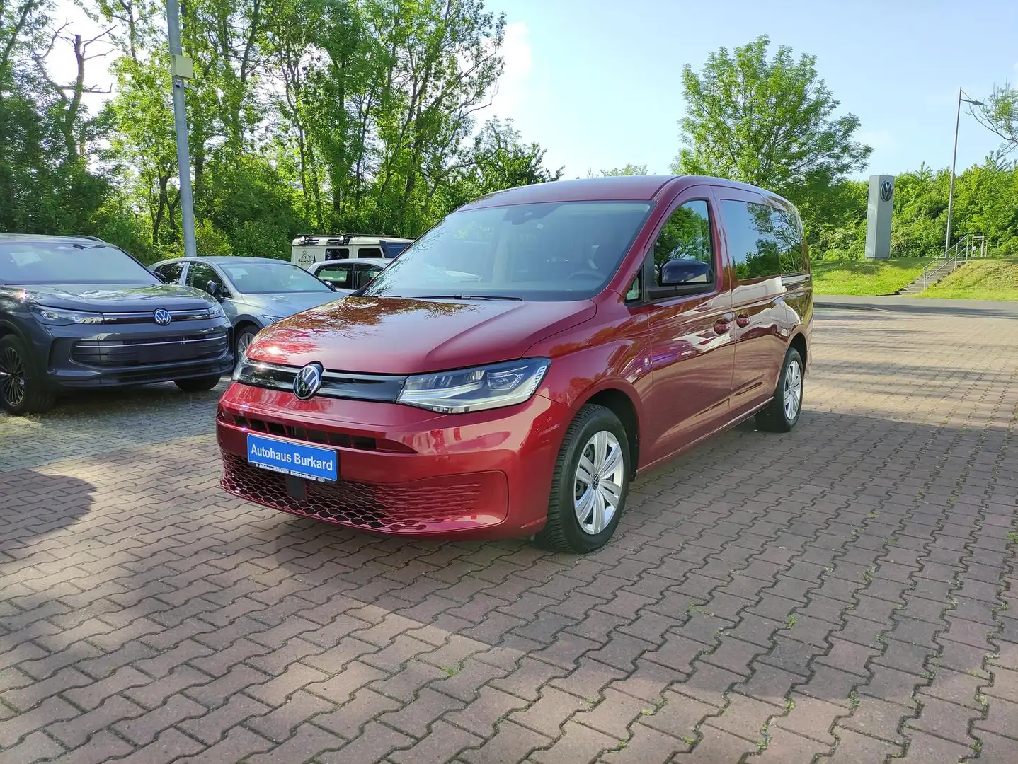 Volkswagen Caddy Maxi 1,5 l TSI+114Ps+AHZV+LED+Winterpaket Rosso - 1