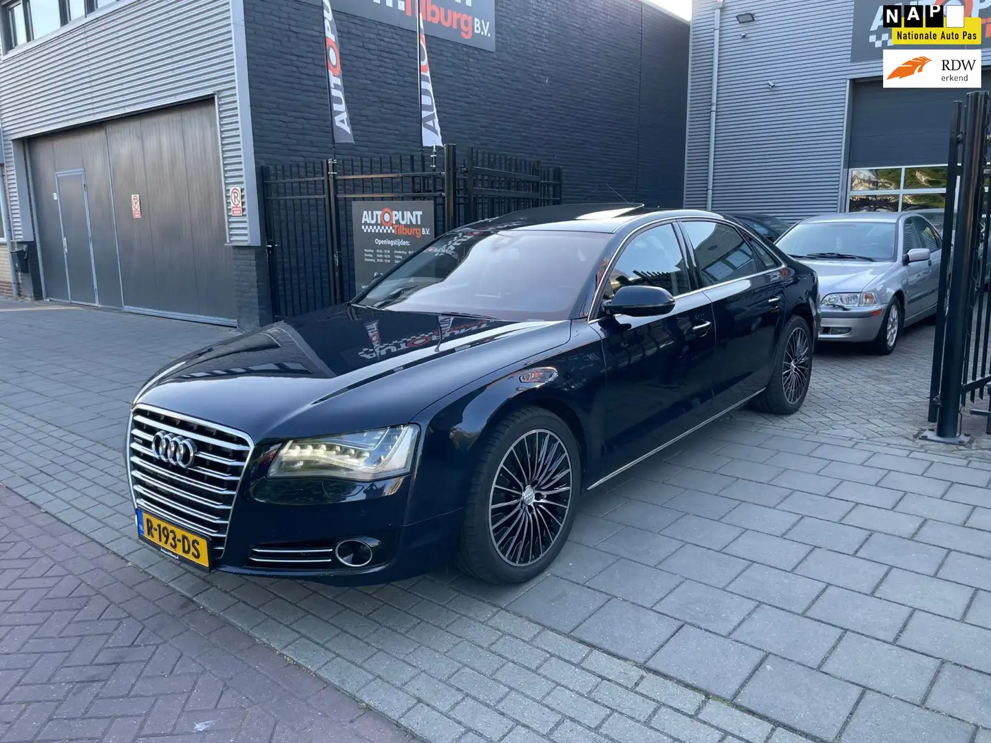 Audi A8 3.0 TDI quattro Lang Pro Line Trekhaak Matrix Airc Azul - 1
