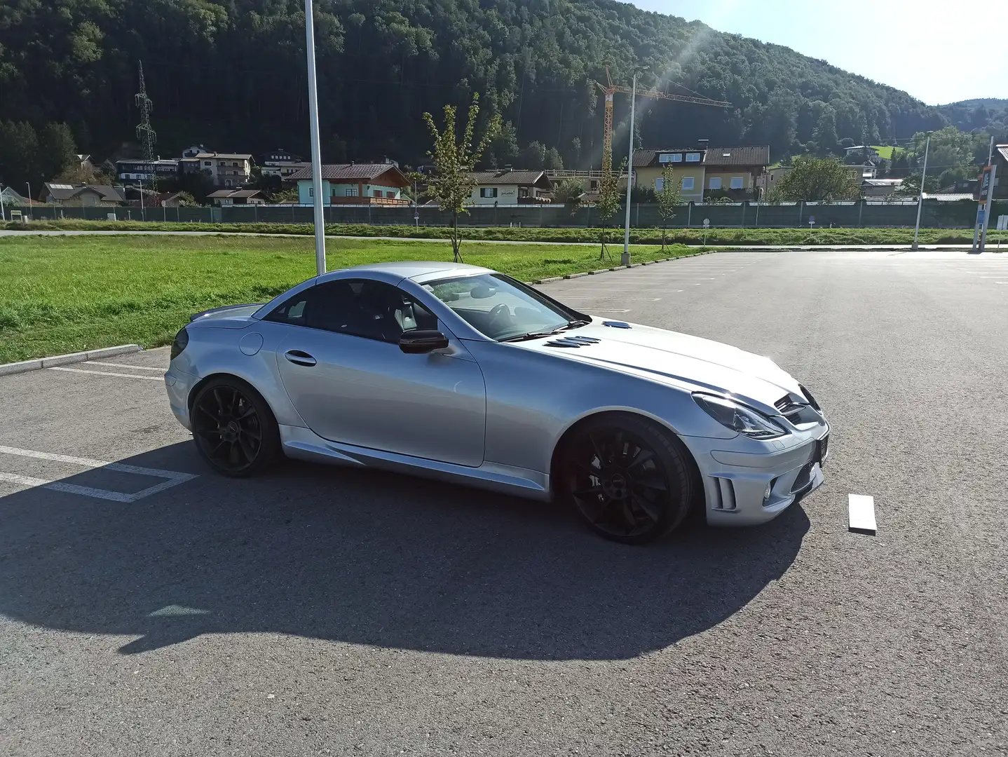 Mercedes-Benz SLK 55 AMG SLK 55 AMG 7G-TRONIC Srebrny - 2