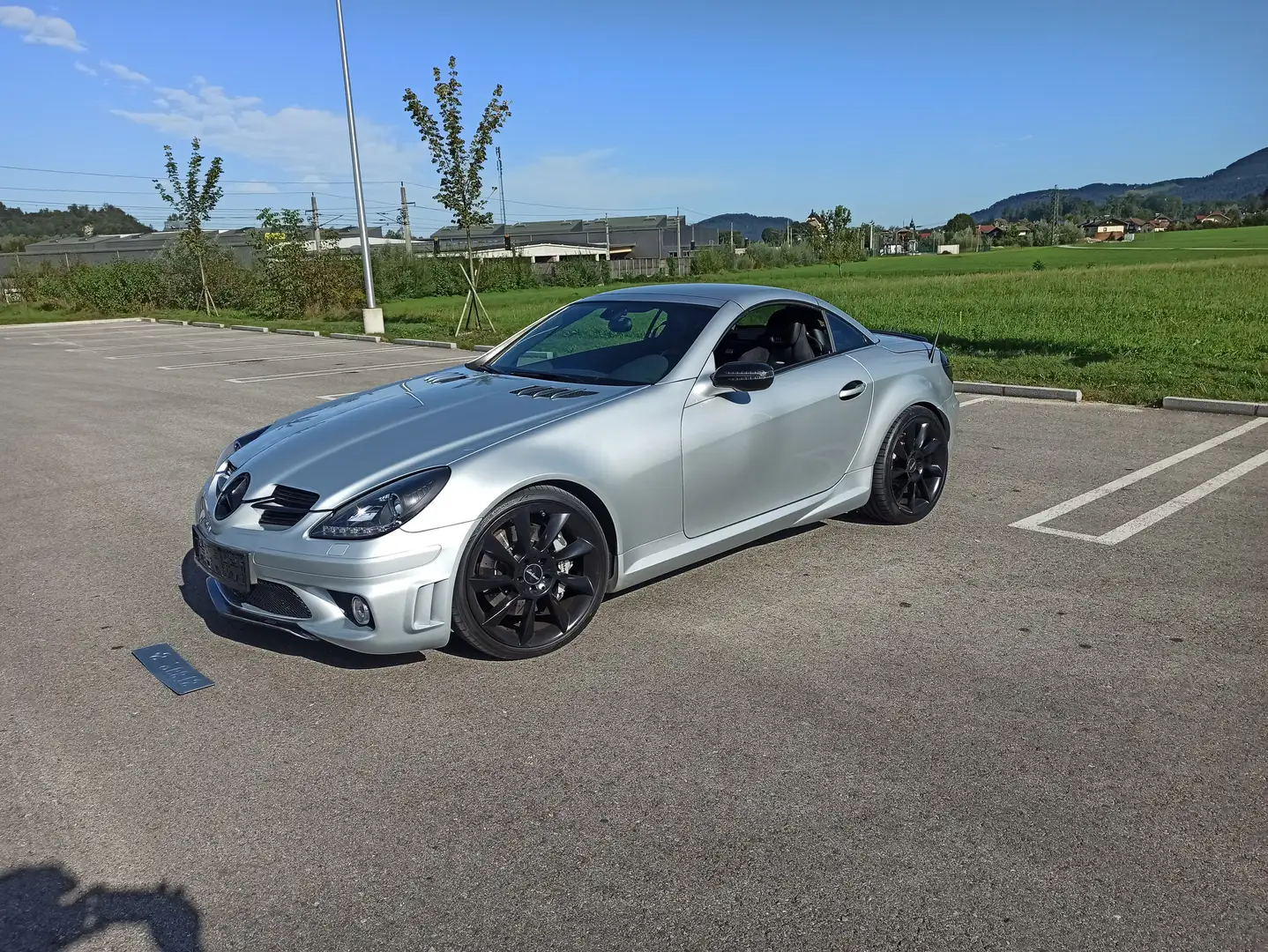 Mercedes-Benz SLK 55 AMG SLK 55 AMG 7G-TRONIC Srebrny - 1
