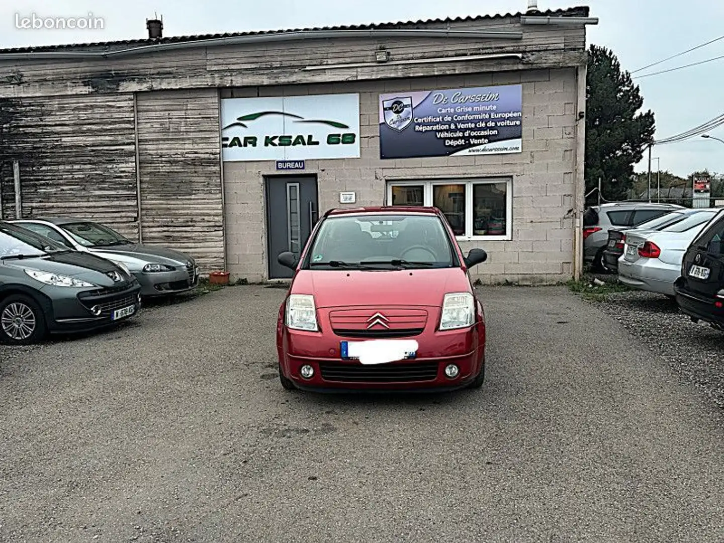 Citroen C2 1.4 HDI70 PACK AMBIANCE Rouge - 2