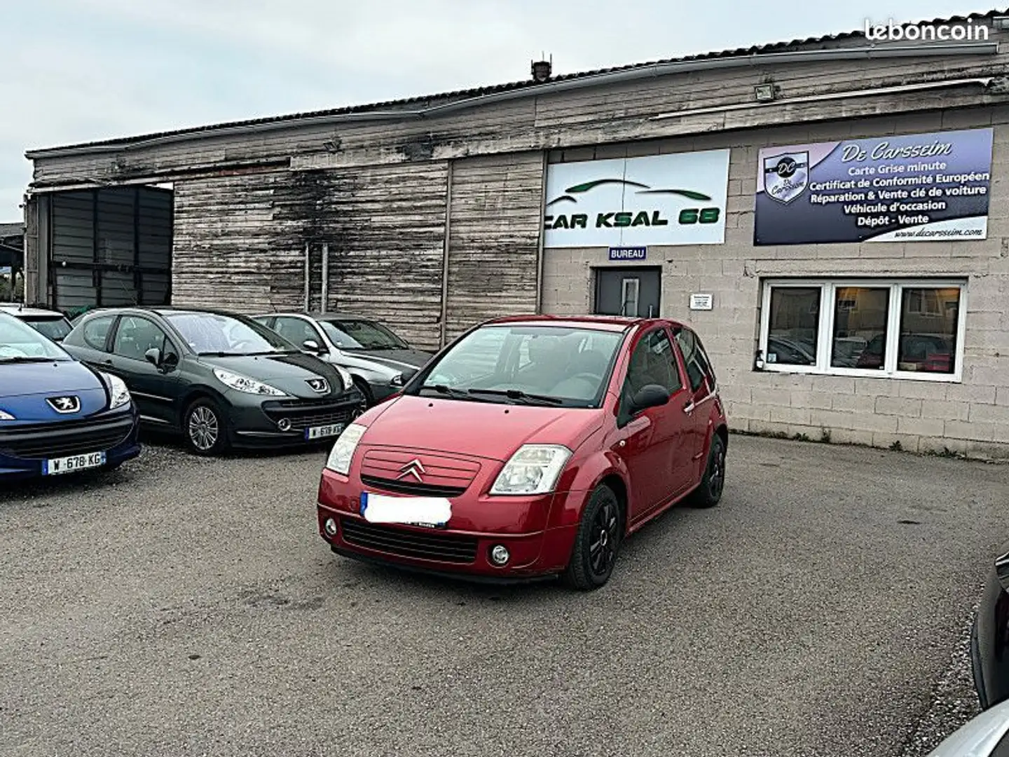 Citroen C2 1.4 HDI70 PACK AMBIANCE Rouge - 1