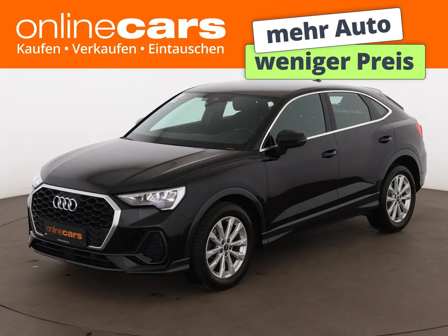 Audi Q3 SB 35 TDI Aut LED LEDER NAVI R-CAM ASSIST TEMP Schwarz - 1