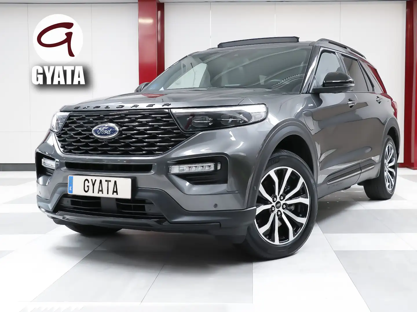 Ford Explorer 3.0 PHEV ST-Line AWD 450 Gris - 1