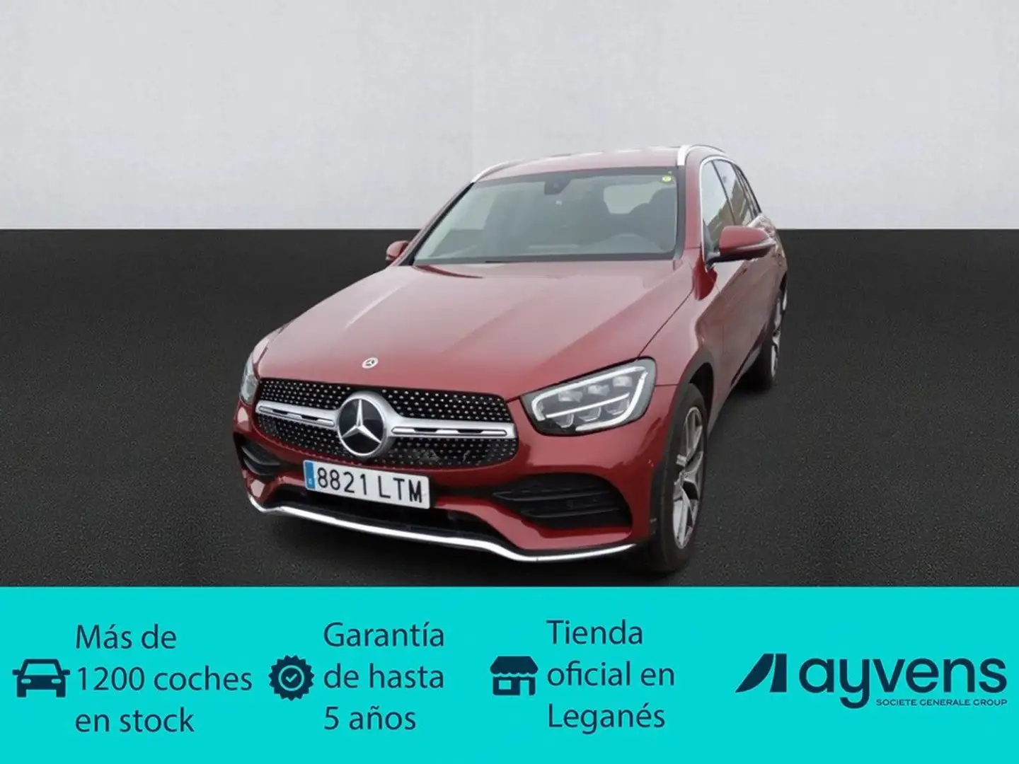 Mercedes-Benz GLC 220 220d 4Matic 9G-Tronic Rojo - 1