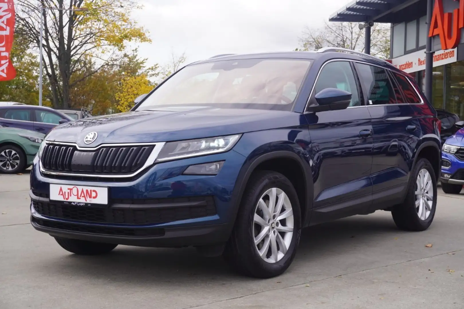 Skoda Kodiaq 2.0 TSI Style 4x4 VC LED Navi Panorama Bleu - 2
