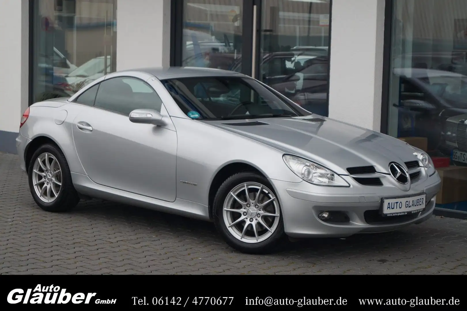 Mercedes-Benz SLK 200 Komp./Airscarf/Leder/Klima/Scheckheft Argent - 2