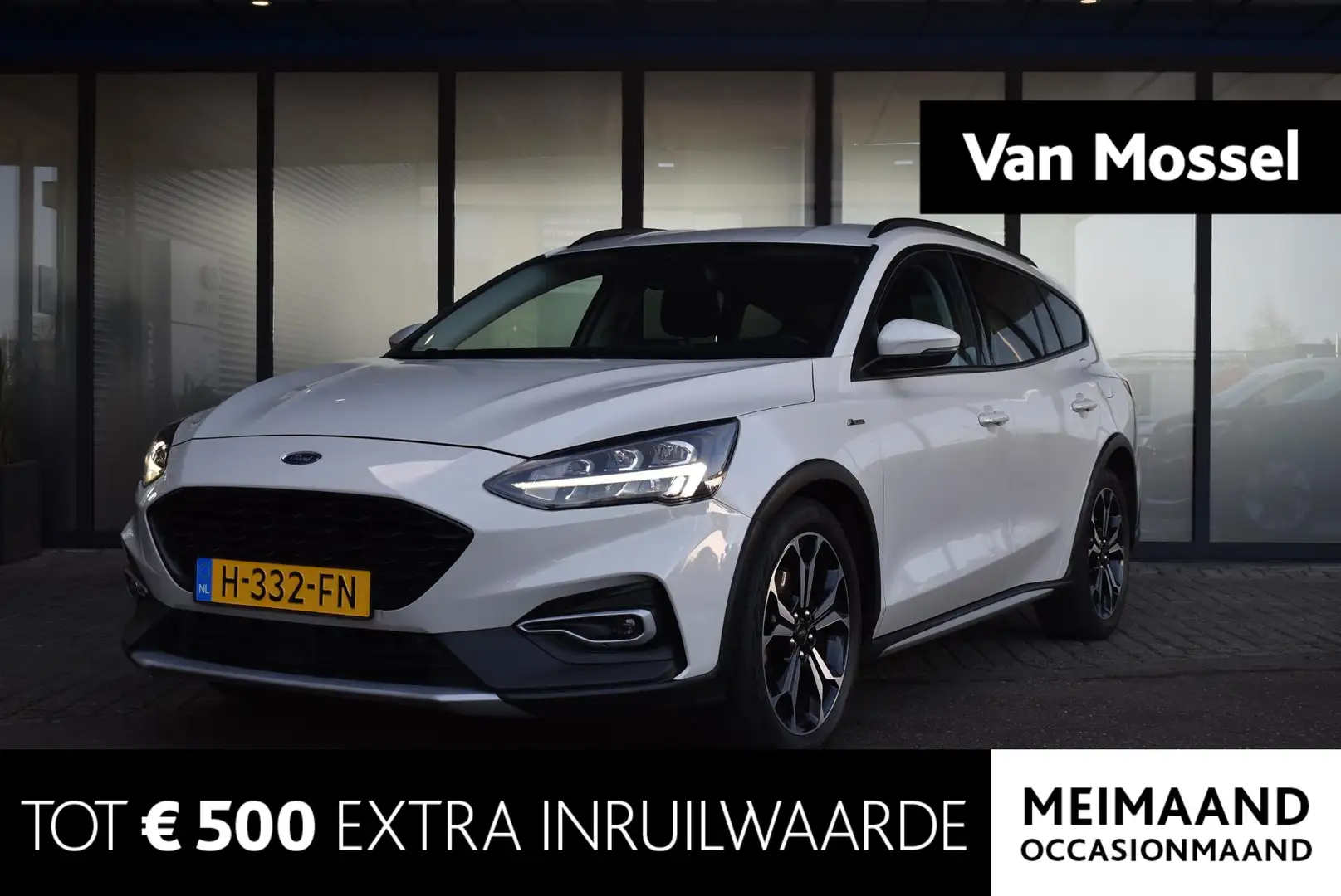 Ford Focus Wagon 1.5 EcoBoost Active Business | Unieke Kleur Weiß - 1