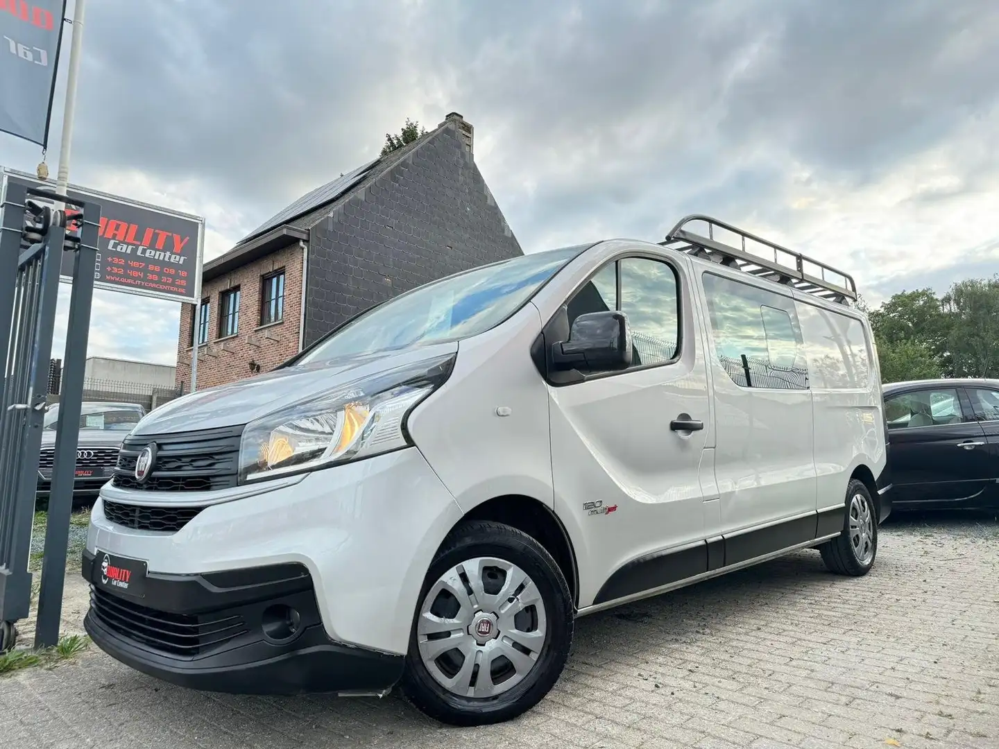 Fiat Talento 1.6 multijet 153000 km  dubbel cabine 5 pl 120 pk Gris - 1