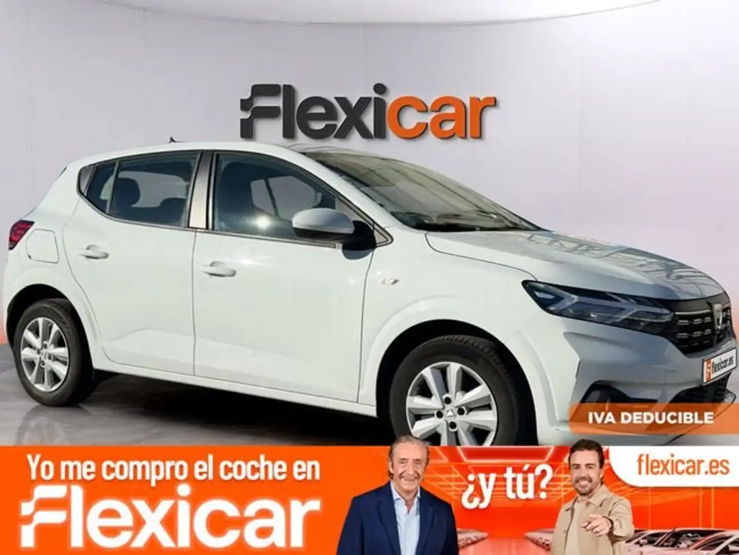 Dacia Sandero Comfort 74kW (100CV) ECO-G Blanco - 1