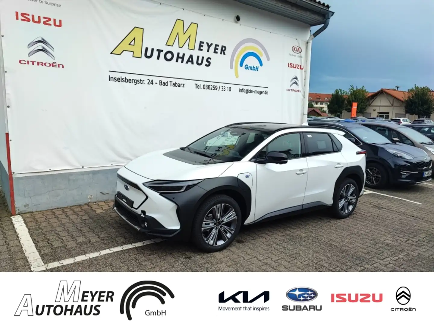 Subaru Solterra Platinum plus AWD+Glasdach+Harman/Kardon-Audio+Amb Alb - 1