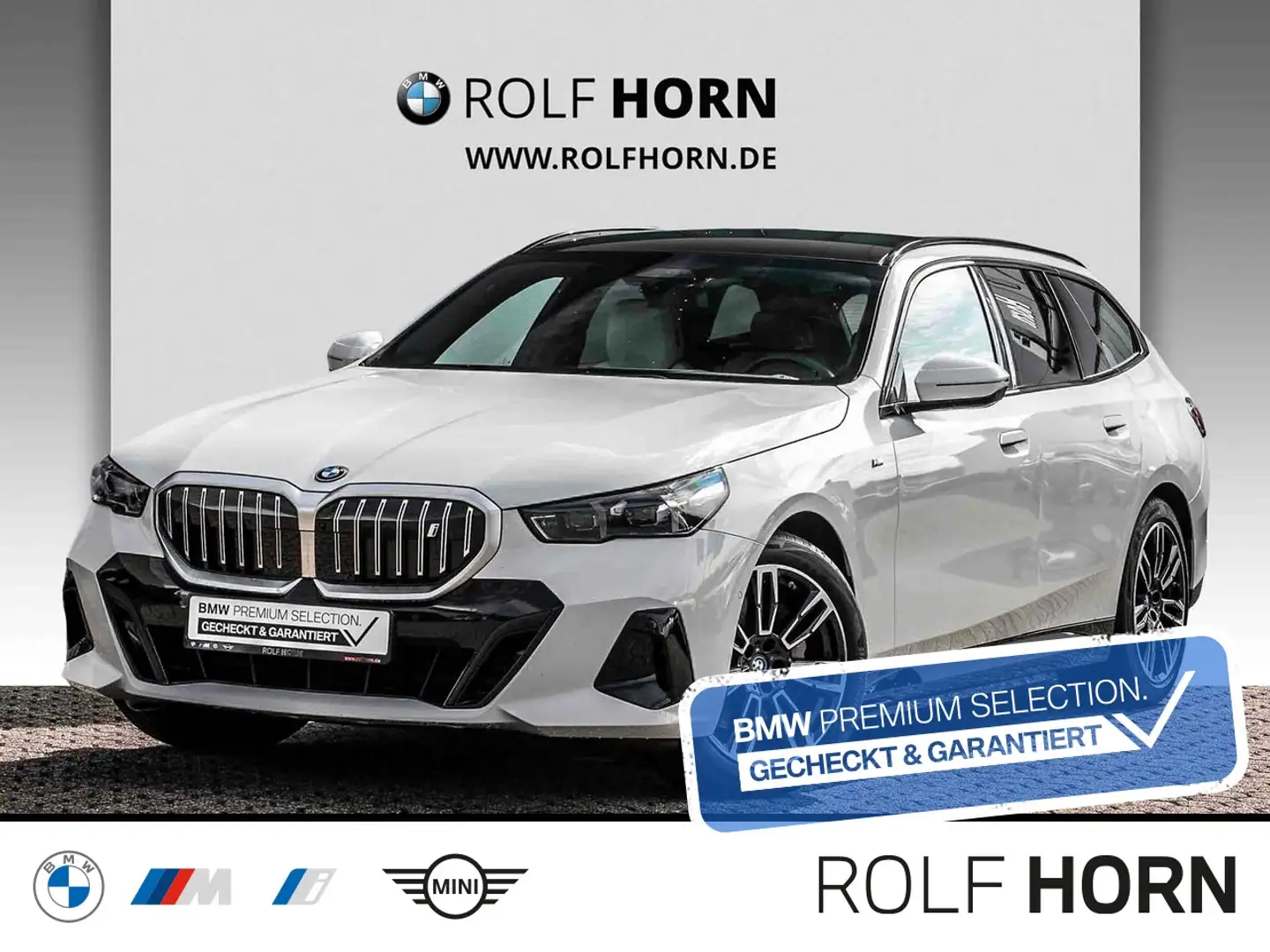 BMW i5 eDrive40 Touring M Sportpaket Panod. h/k HUD White - 1