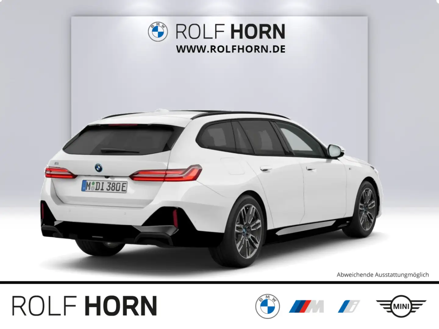 BMW i5 eDrive40 Touring M Sportpaket Panod. h/k HUD Weiß - 2