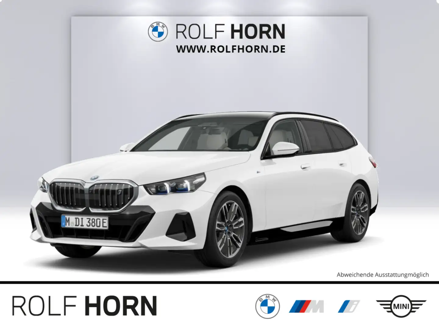 BMW i5 eDrive40 Touring M Sportpaket Panod. h/k HUD Weiß - 1