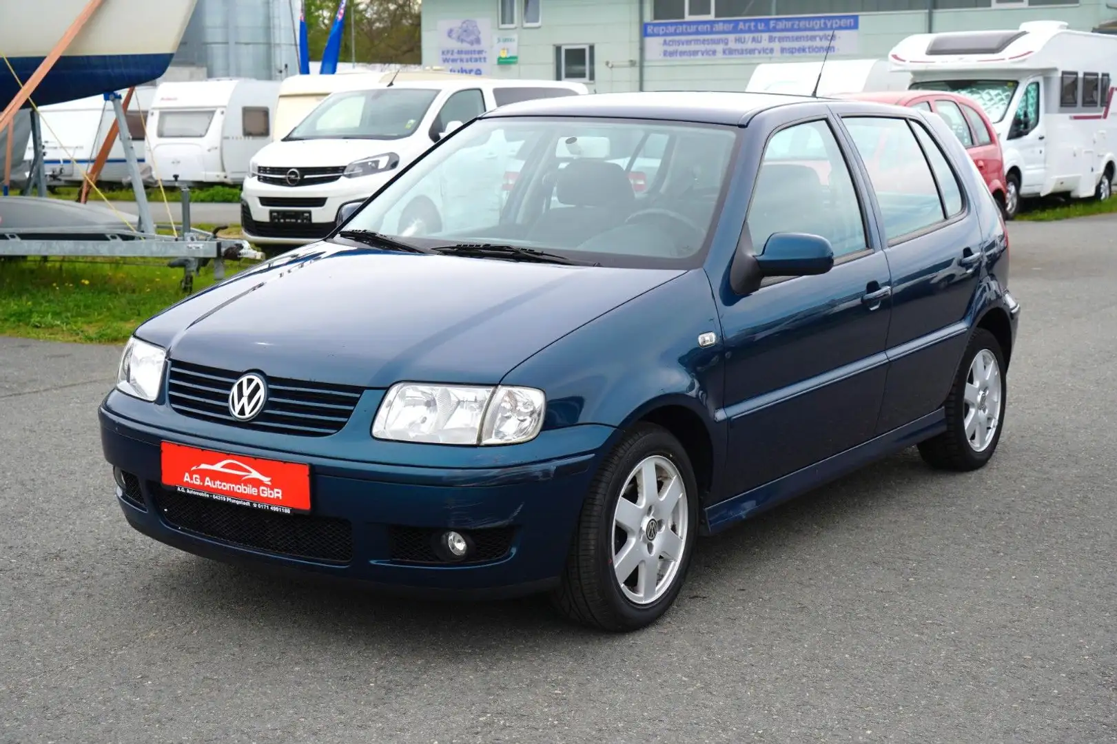 Volkswagen Polo 1.4 Edition Klima*Sitzheizung*AUX* Yeşil - 1