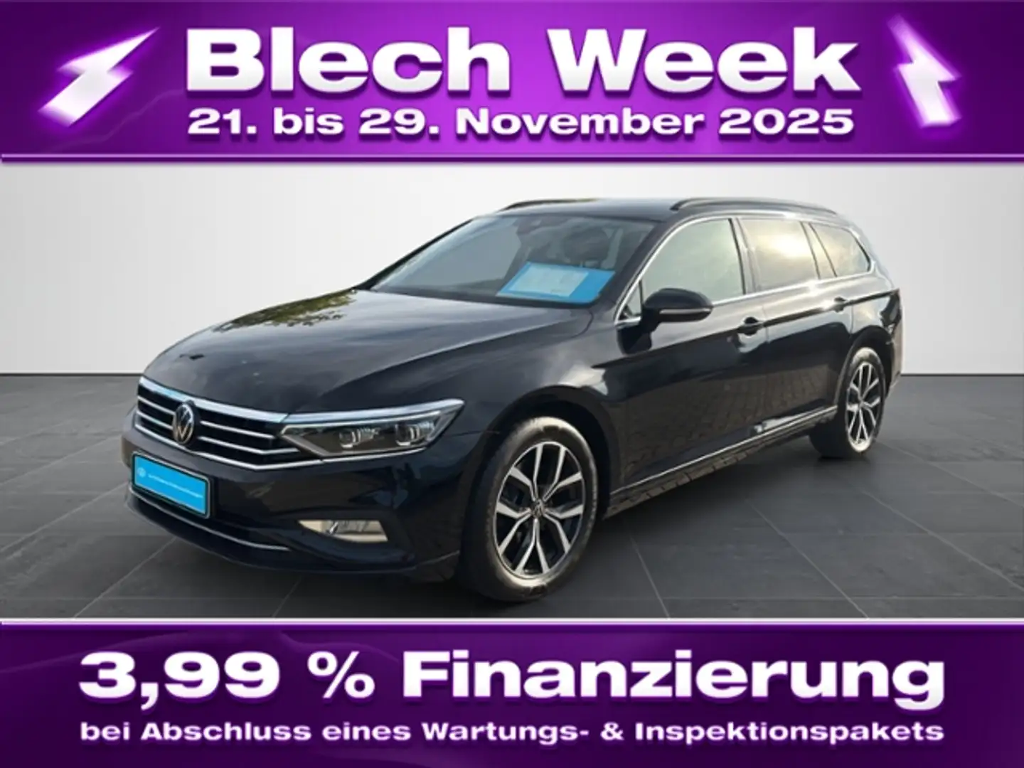 Volkswagen Passat Variant 2.0TDI Matrix/DC/Kamera/Navi/ACC Schwarz - 1