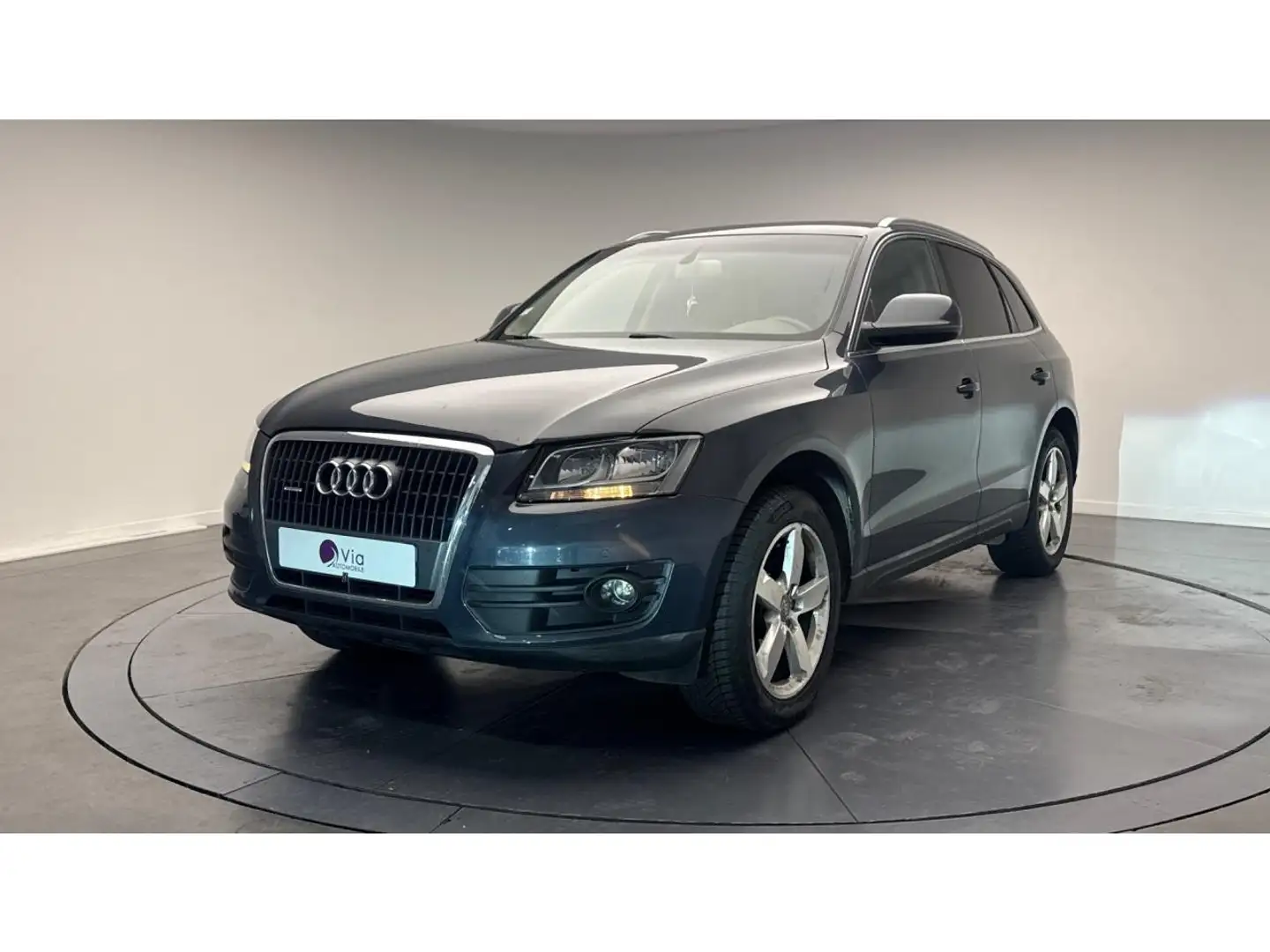 Audi Q5 Quattro 2.0 TDI 170  Ambition Luxe Entretien Audi Siege cuir Gris - 1