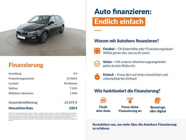 Skoda Scala view 2