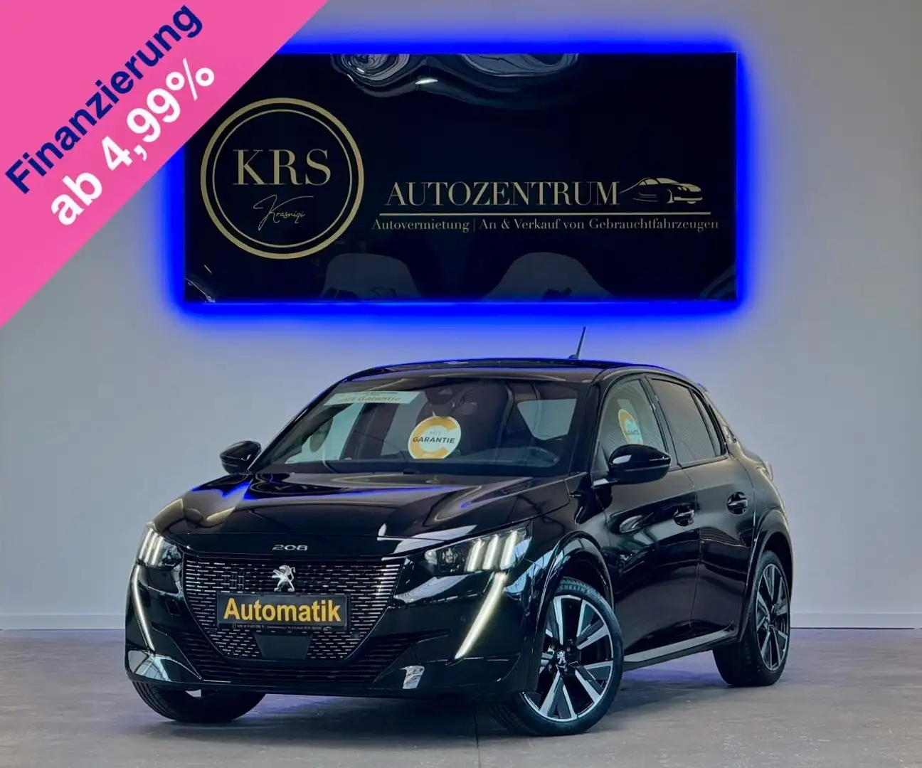 Peugeot 208 GT Sport Automatik*PANORAMA*NAVI*LEDER*VIRTU Noir - 1