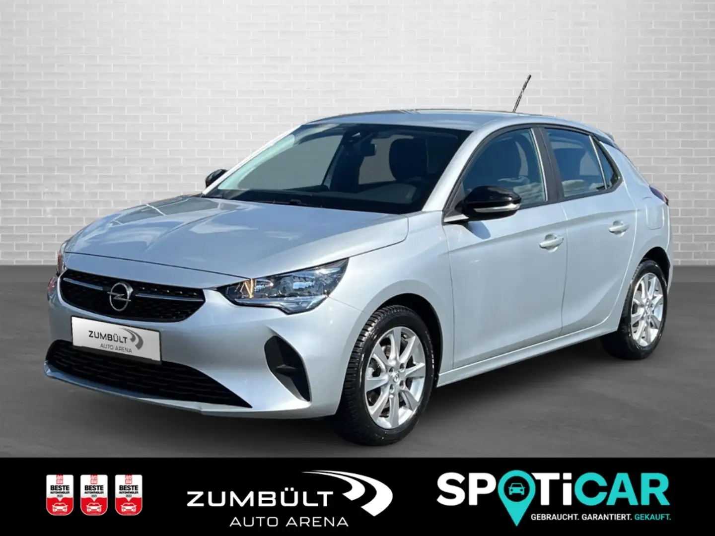 Opel Corsa Edition 1.2 +Komfort Paket Allwettter Sitzhe Silber - 1