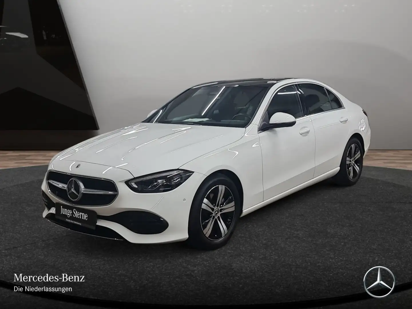 Mercedes-Benz C 180 AVANTG+PANO+LED+KAMERA+KEYLESS+9G Weiß - 2