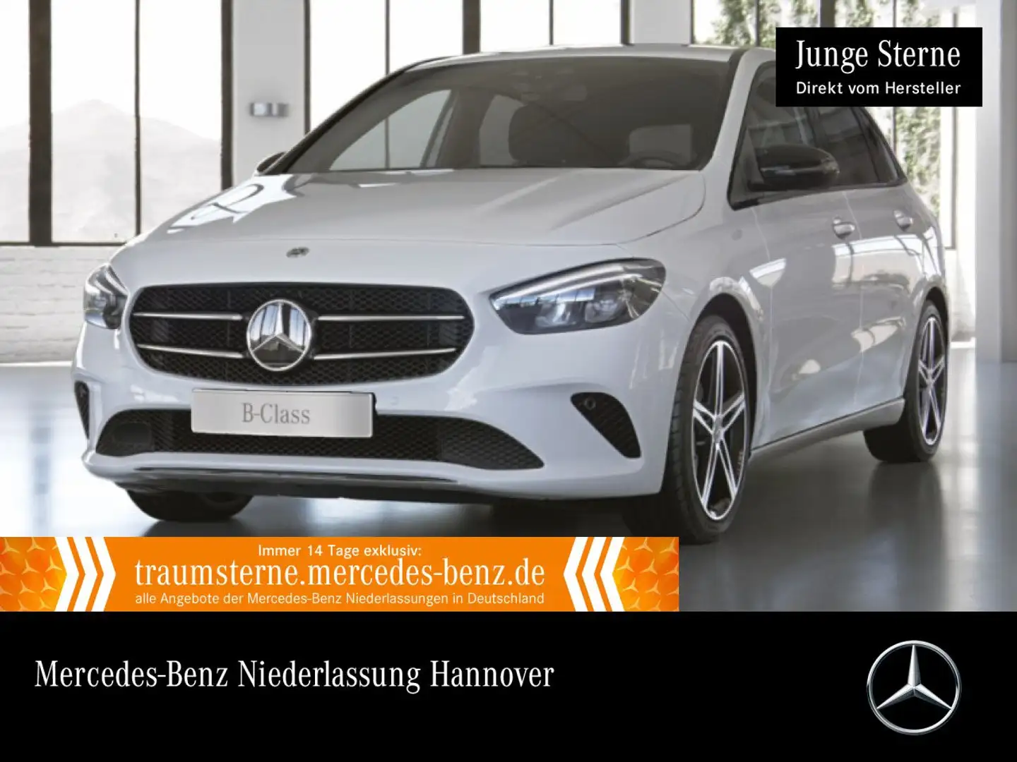 Mercedes-Benz B 200 PROGRESSIVE+NIGHT+LED+KAMERA+KEYLESS+7G Weiß - 1