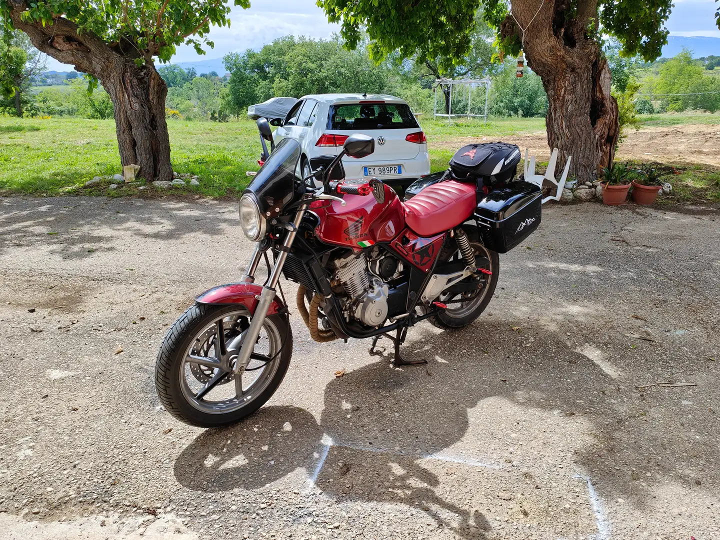Honda CB 500 Rosso - 1