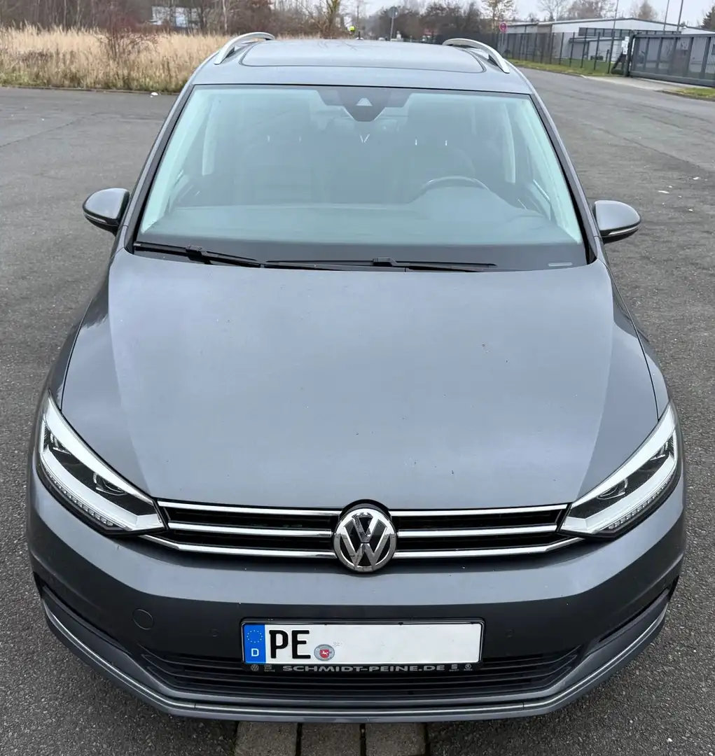 Volkswagen Touran Highline 7 Sitze DSG  Pano Leder LED Grau - 2
