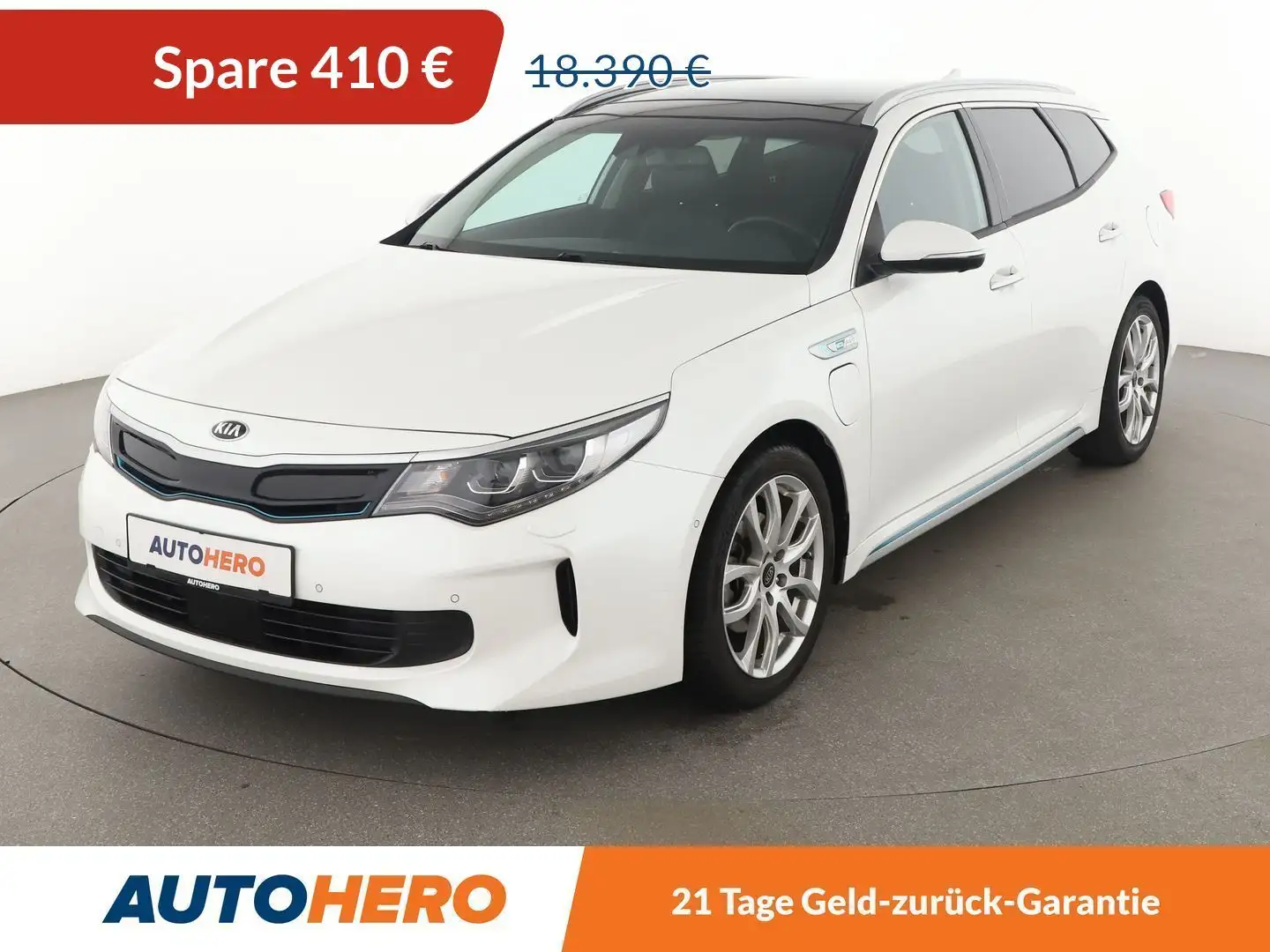 Kia Optima 2.0 Hybrid Spirit Aut.*NAVI*BI-LED*ACC*CAM*PDC*SHZ Weiß - 1
