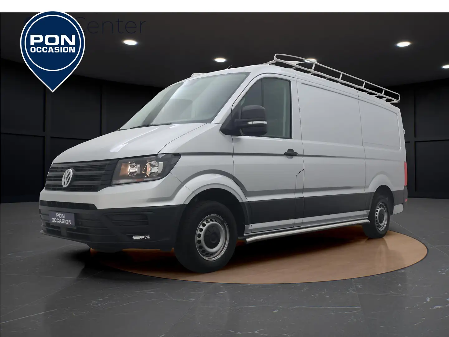 Volkswagen Crafter 35 2.0 TDI 140 PK Aut. L3H2 Comfortline | Apple Ca Zilver - 1
