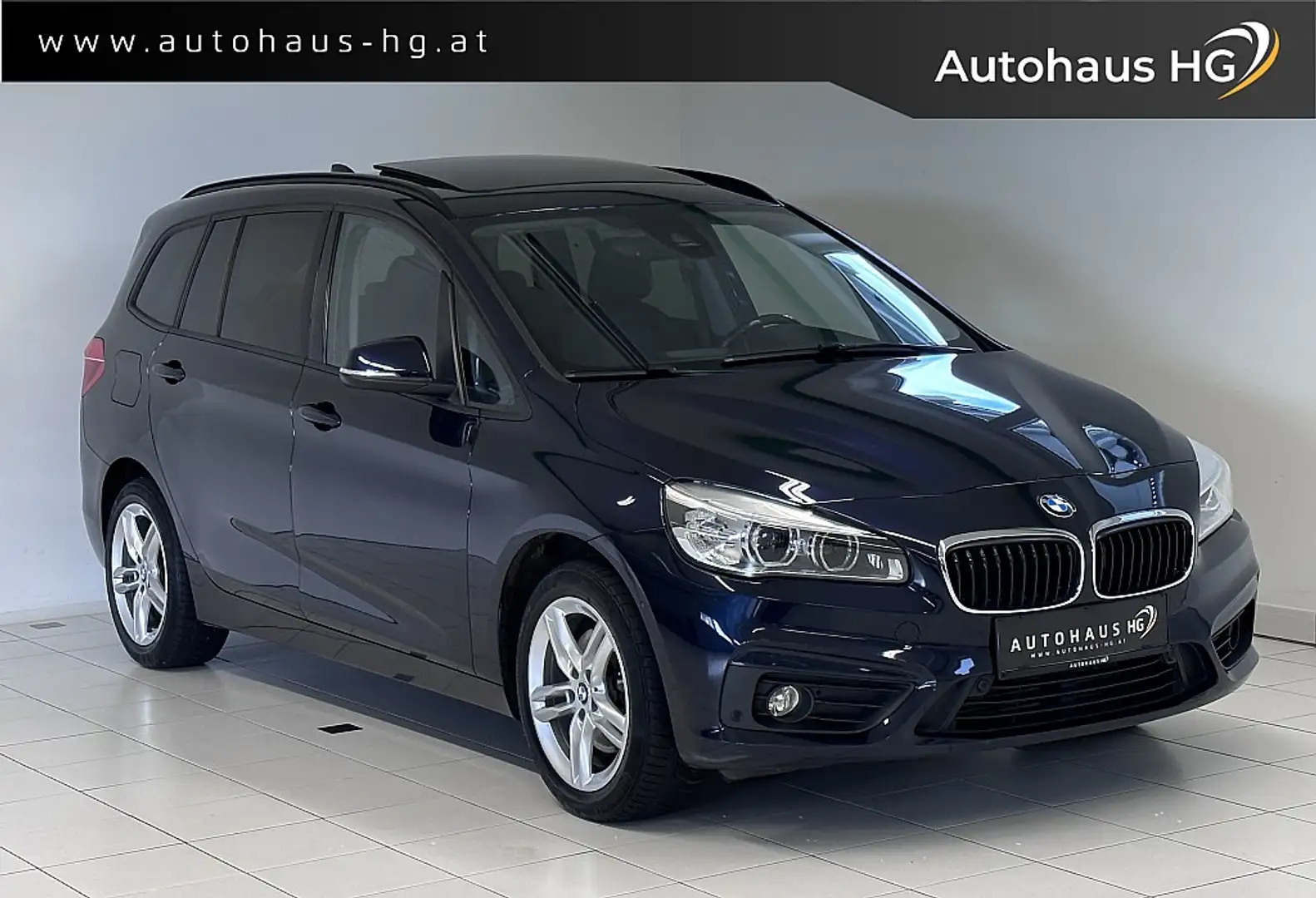 BMW 218 i Gran Tourer Advantage Aut.*PANO*LED*AMBIENTE* Blau - 1