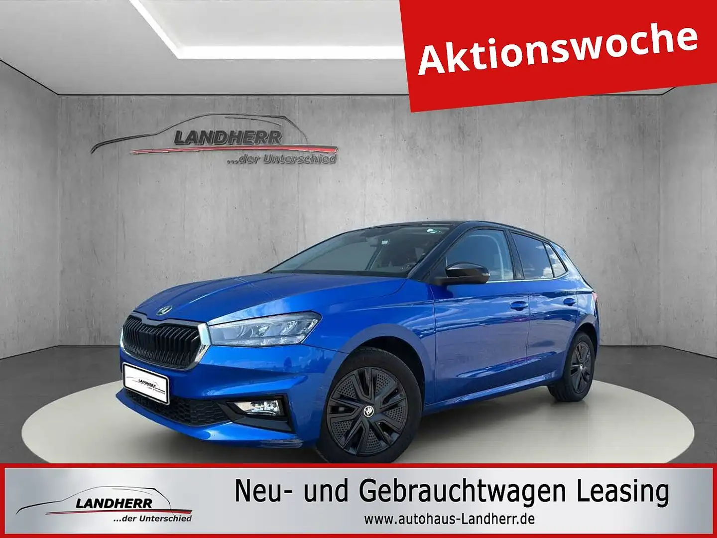 Skoda Fabia Style//Klimaautomatik Blau - 1
