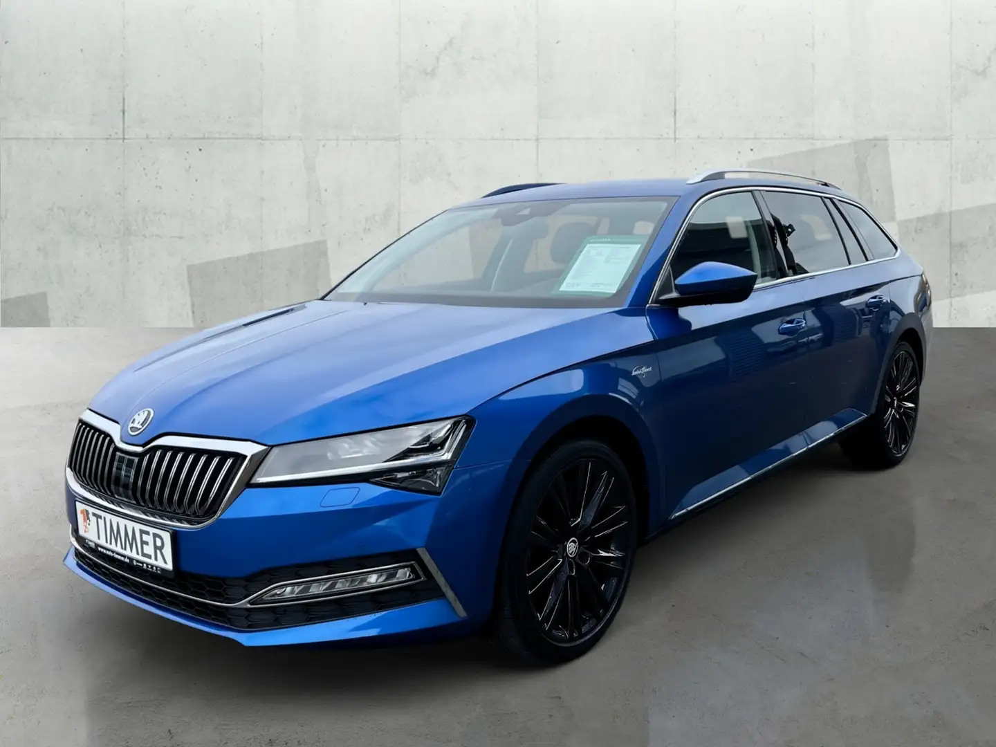 Skoda Superb Combi 2.0 TDI DSG L&K *AHK *CANTON *DCC *MATRIX * Blau - 2