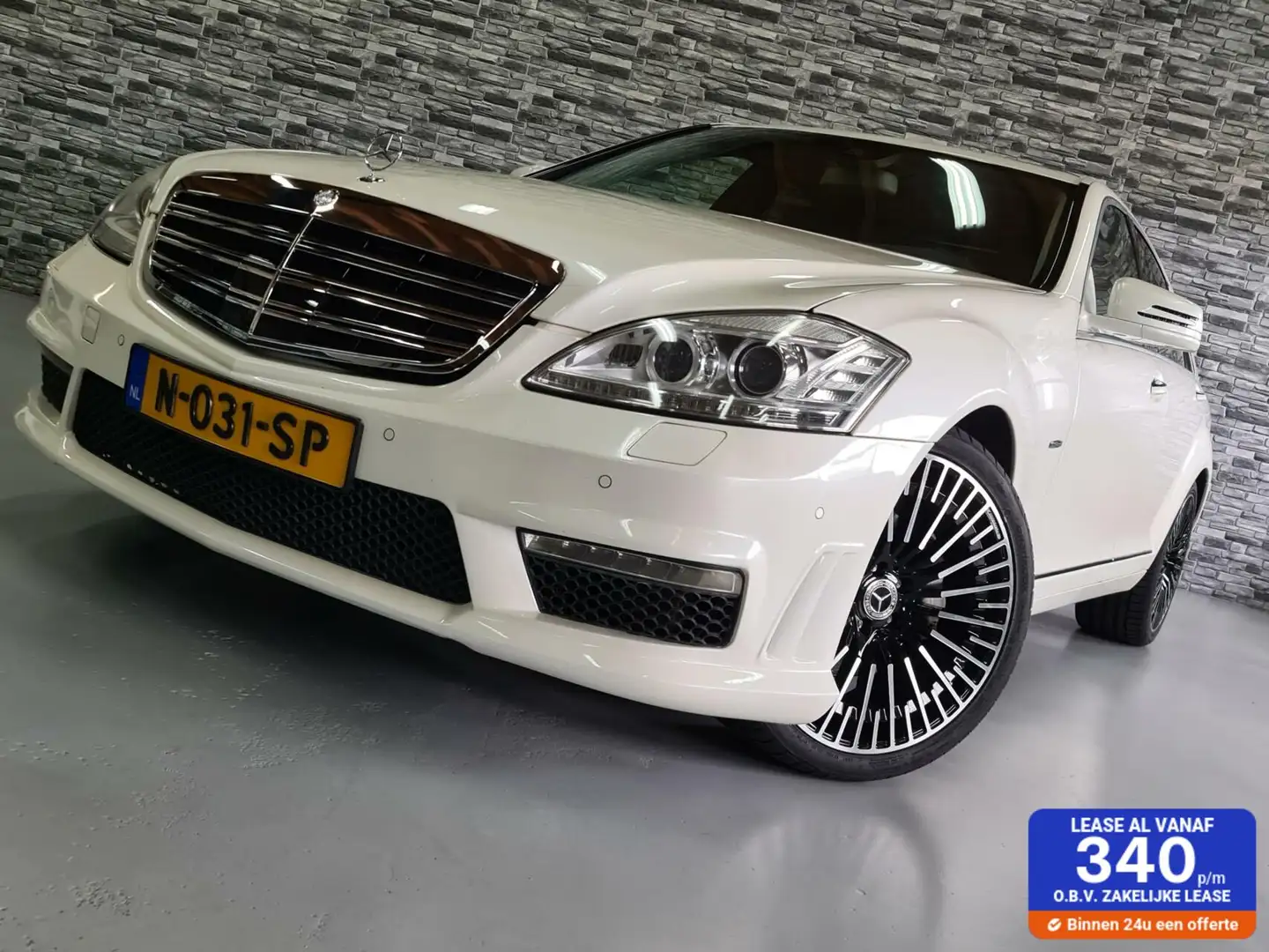 Mercedes-Benz S 400 S400 Hybrid Bílá - 1