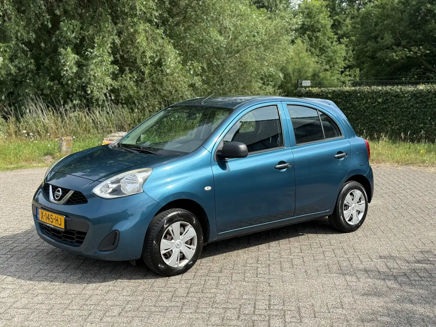 Nissan Micra 1.2 Acenta AIRCO I 5DRS I RUIME APK I GOED ONDERHO Albastru - 1