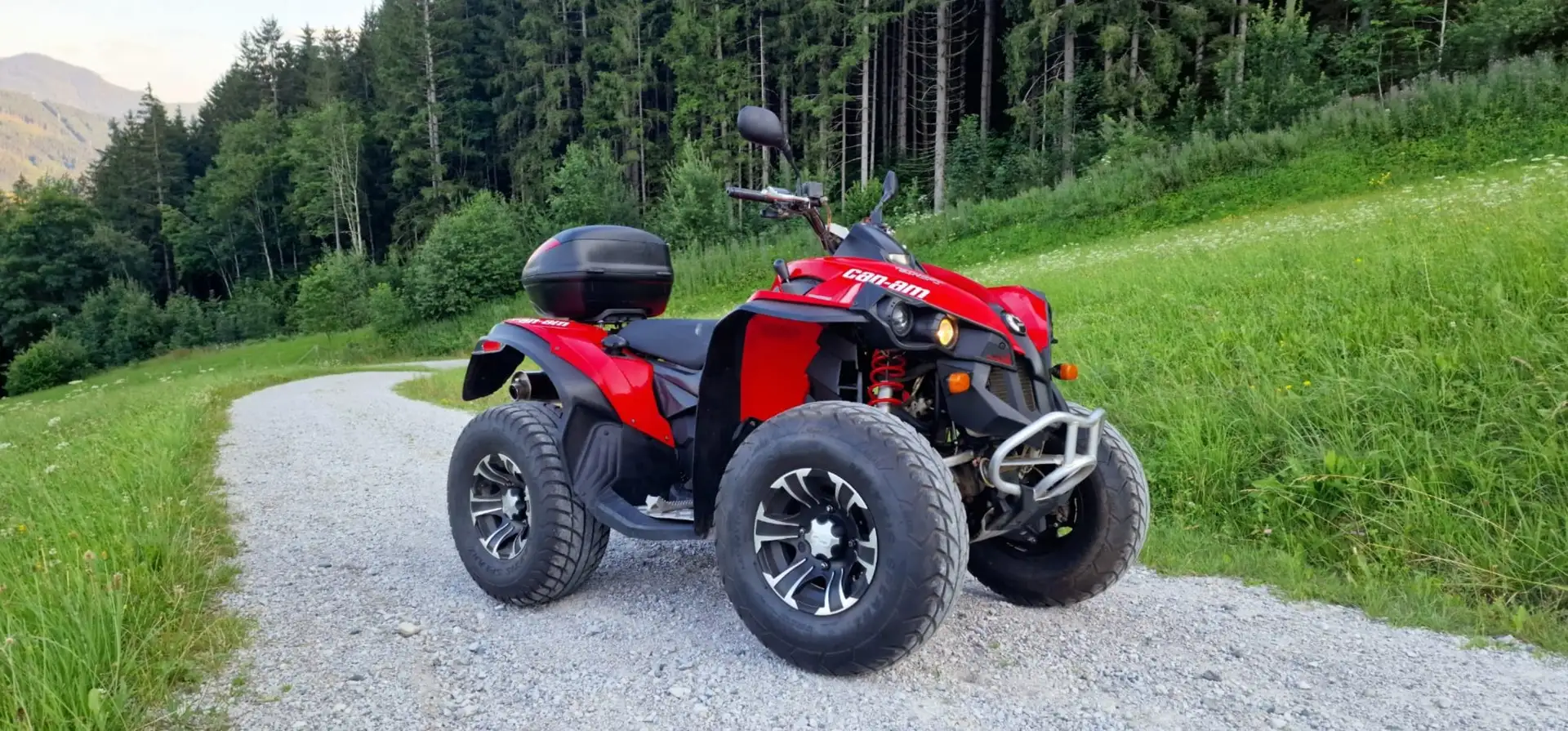 Bombardier CAN-AM ATV G Rood - 1