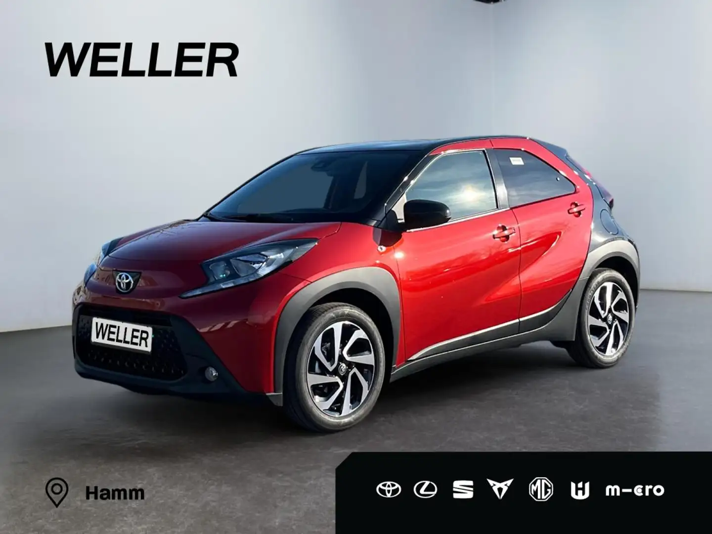 Toyota Aygo X - Team D mit CarPlay*Klima*Kamera*Bluetooth*Sitz Grün - 1