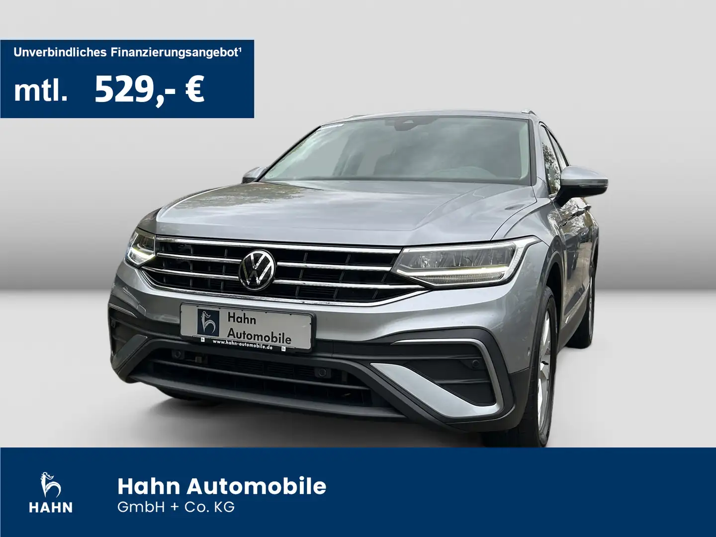 Volkswagen Tiguan Allspace 2.0TDI DSG 4Mo Life Navi AHK HUD Argent - 1