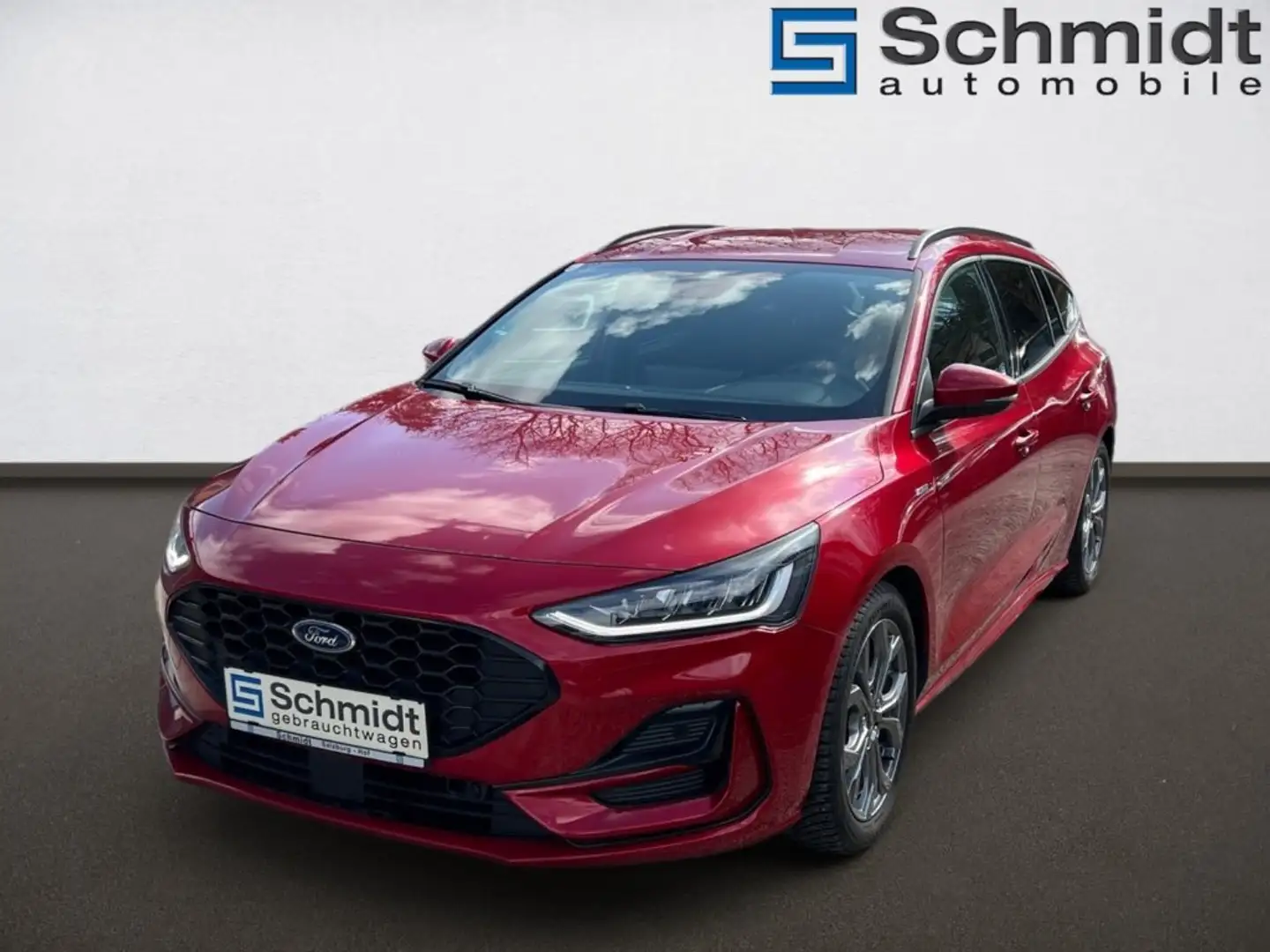 Ford Focus Turnier 1,5 EcoBlue ST-Line Aut. Rojo - 1