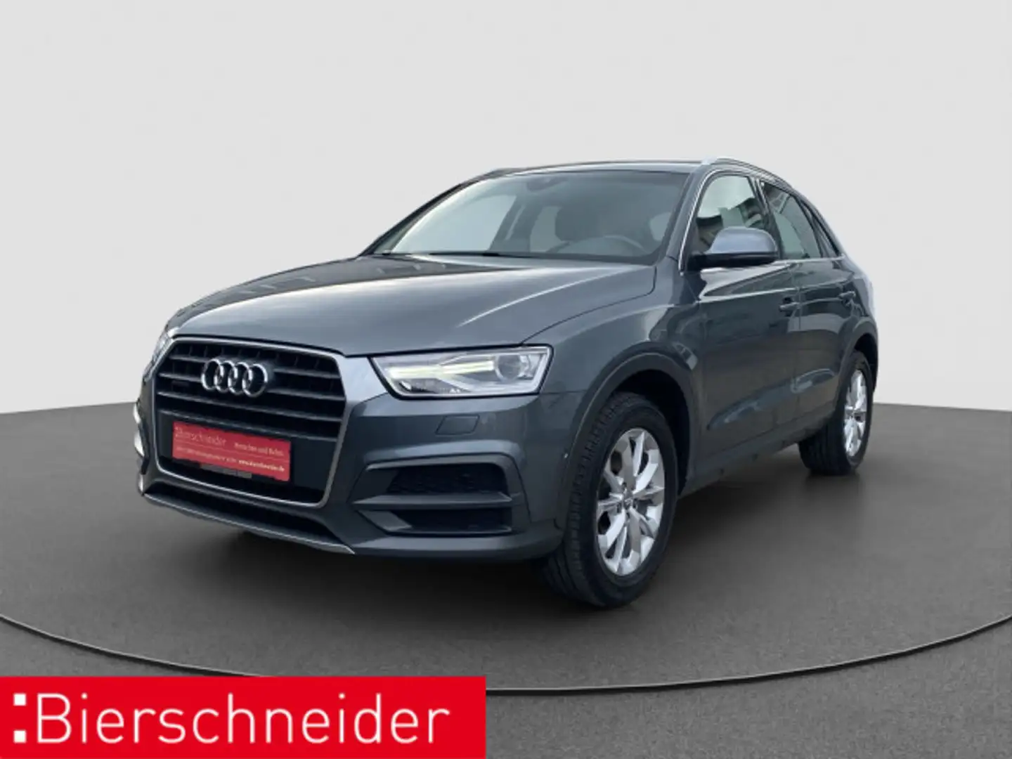 Audi Q3 2.0 TFSI qu. S tronic design XENON AHK LEDER Grijs - 1