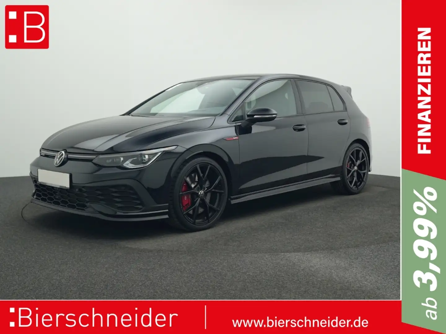Volkswagen Golf GTI 8 2.0 TSI DSG Clubsport Black Style PANO HuD IQ-LI Schwarz - 1