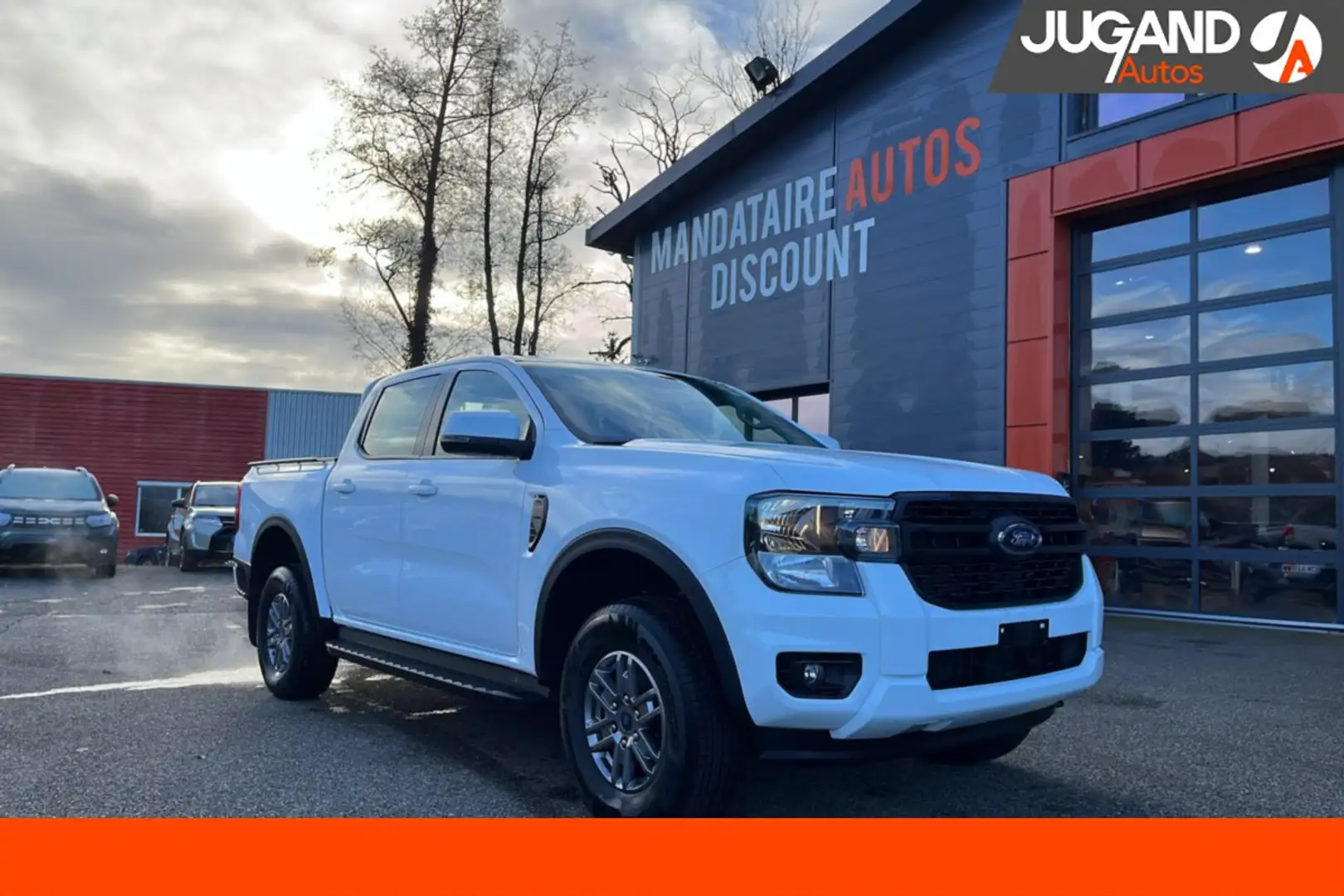 Ford Ranger 2.0 TDCI 170 BVM6 XLT Blanc - 1