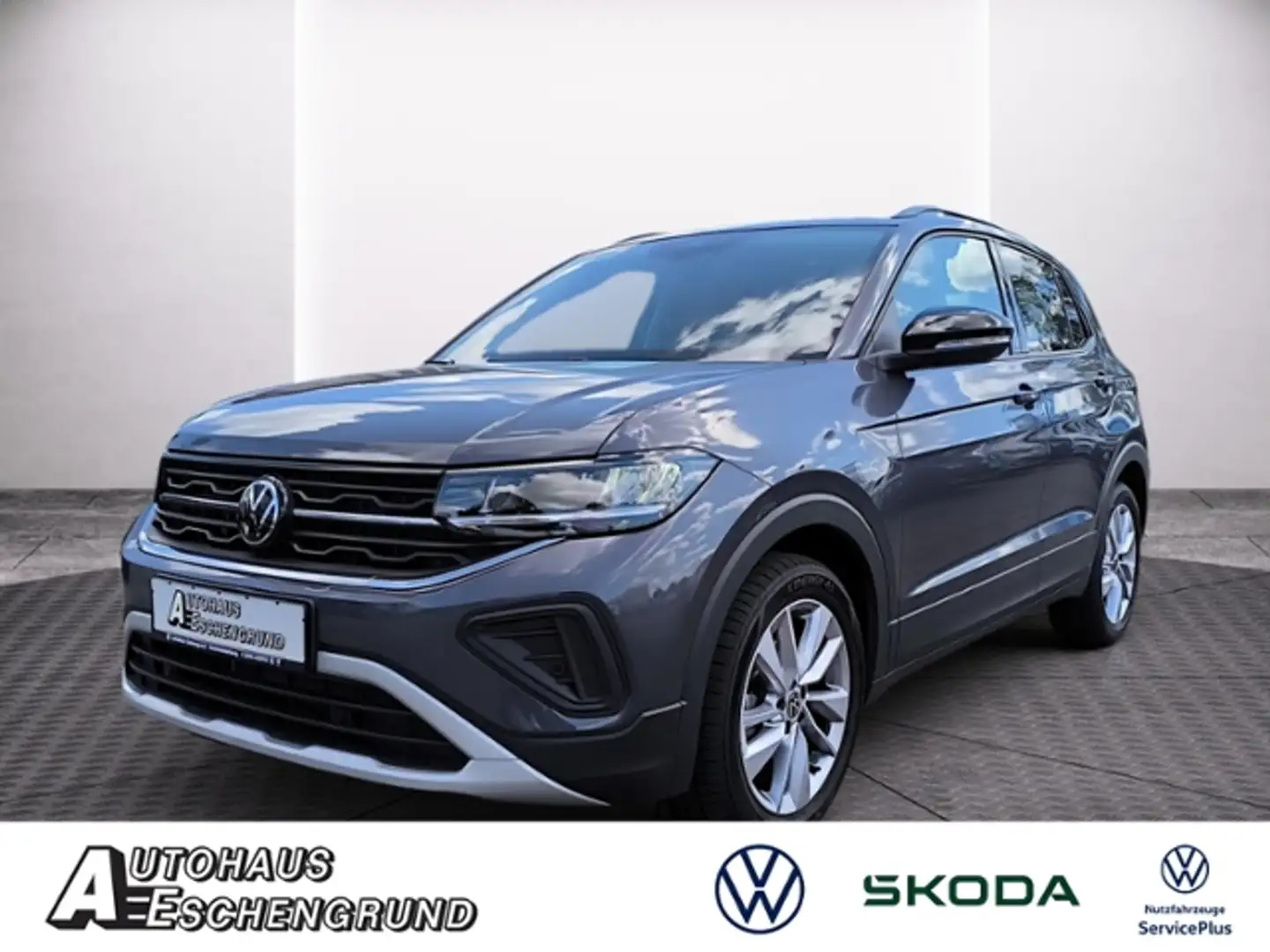 Volkswagen T-Cross 1.0 TSI DSG Goal LED TRAVEL-ASSIST APP-CONNECT RE Grau - 1