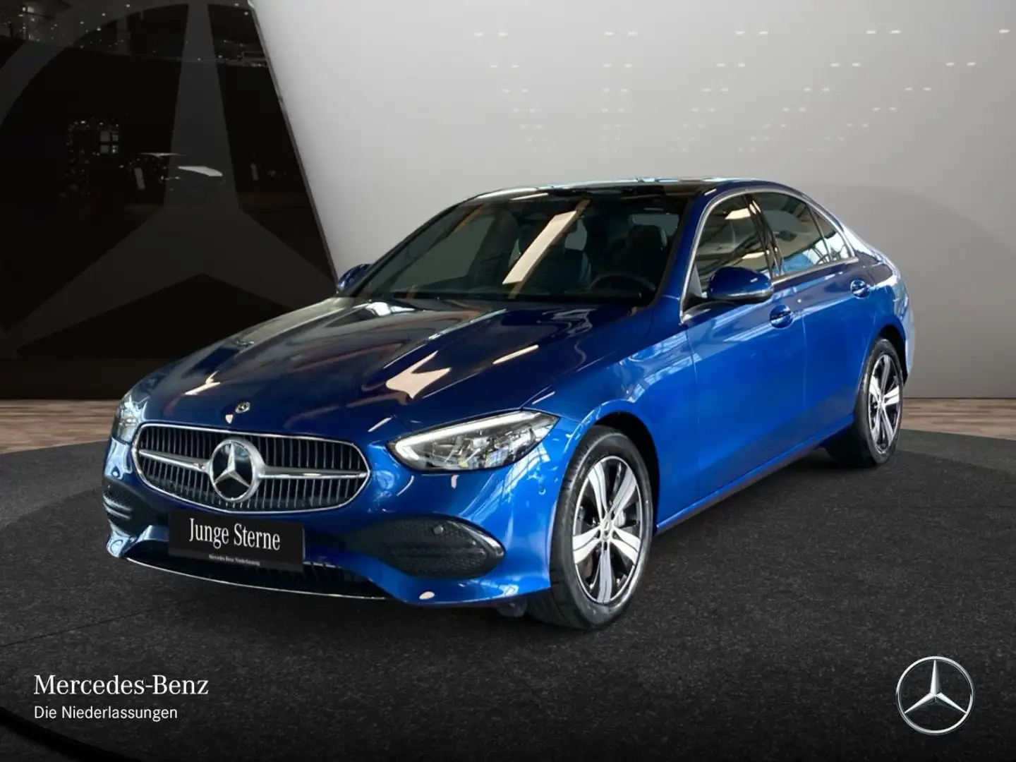 Mercedes-Benz C 300 e AVANTG+PANO+LED+KAMERA+TOTW+KEYLESS+9G Blau - 2